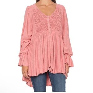 #85. Free people NWT “Don’t call me baby tunic dress”